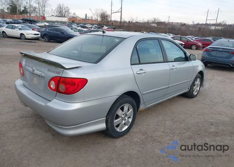 2005 Toyota Corolla S z USA, uszkodzony, nr VIN 2T1BR32E15C425507
